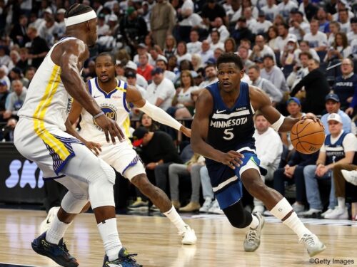 第1Qから圧倒したウルブズがカリー欠場のウォリアーズに快勝…シリーズを1勝1敗に